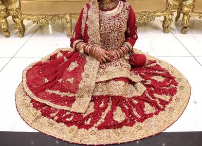 Bridal Barat dress available