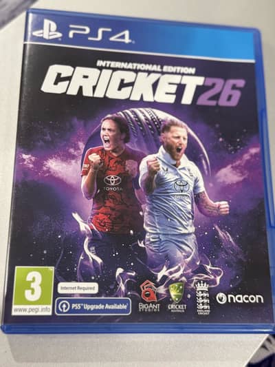 Cricket 26 PS4 – Works with PS5 as well