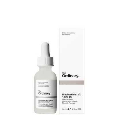 The Ordinary Niacinamide 10% + Zinc 1% Serum | Free Delivery