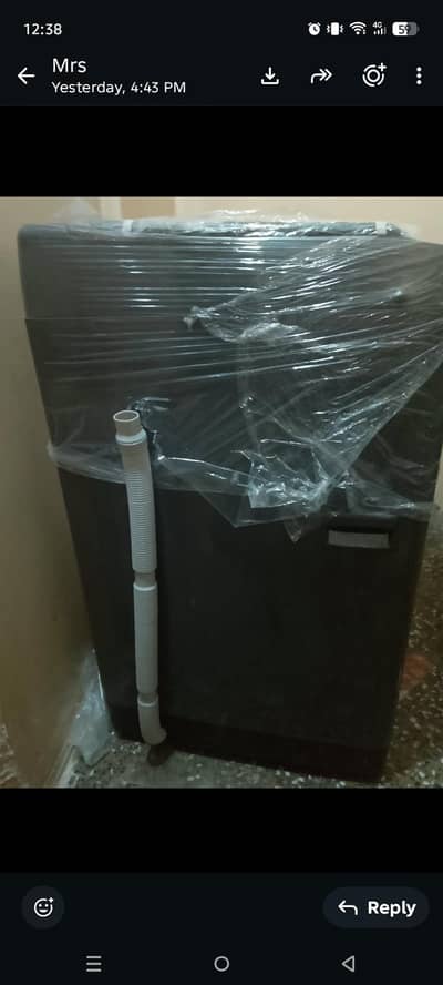 washing machine