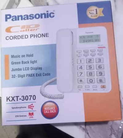 Panasonic telephones set available box pack and used