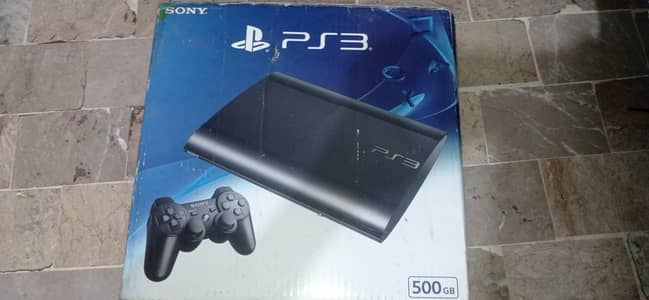 PS3 SUPER SLIM WITH 30+ GAMES | 500 GB