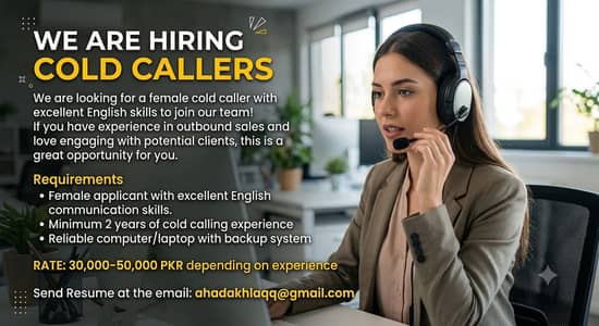 Cold Caller Needed For USA Campaign