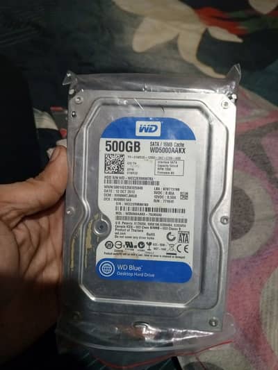 WD HDD 500gb