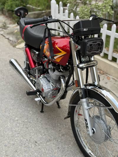 Honda cg 125 modified