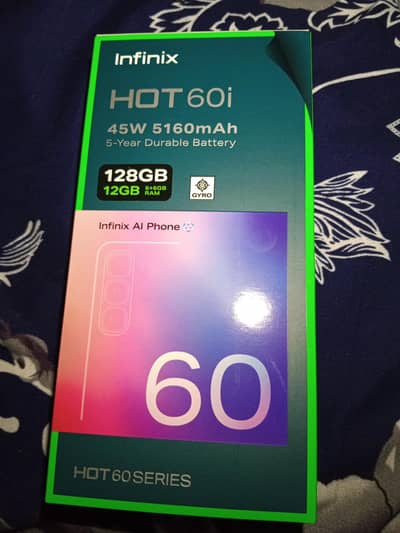 Infinix hot 60i 6+6/128