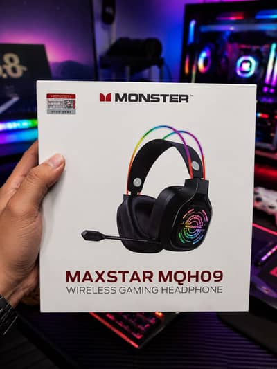 Wireless Gaming Headphone - MONSTER Maxstar MQH09