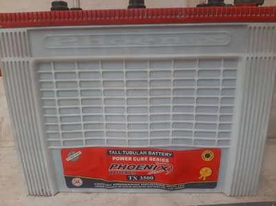 Phoenix tubular batteries (Used) (Urgent Sale) (4 Pcs)