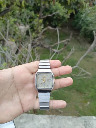 Seiko square white Dial Automatic