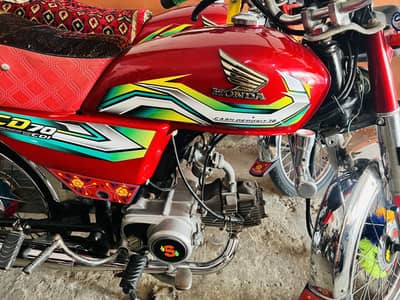 Honda cd 70 Model 23