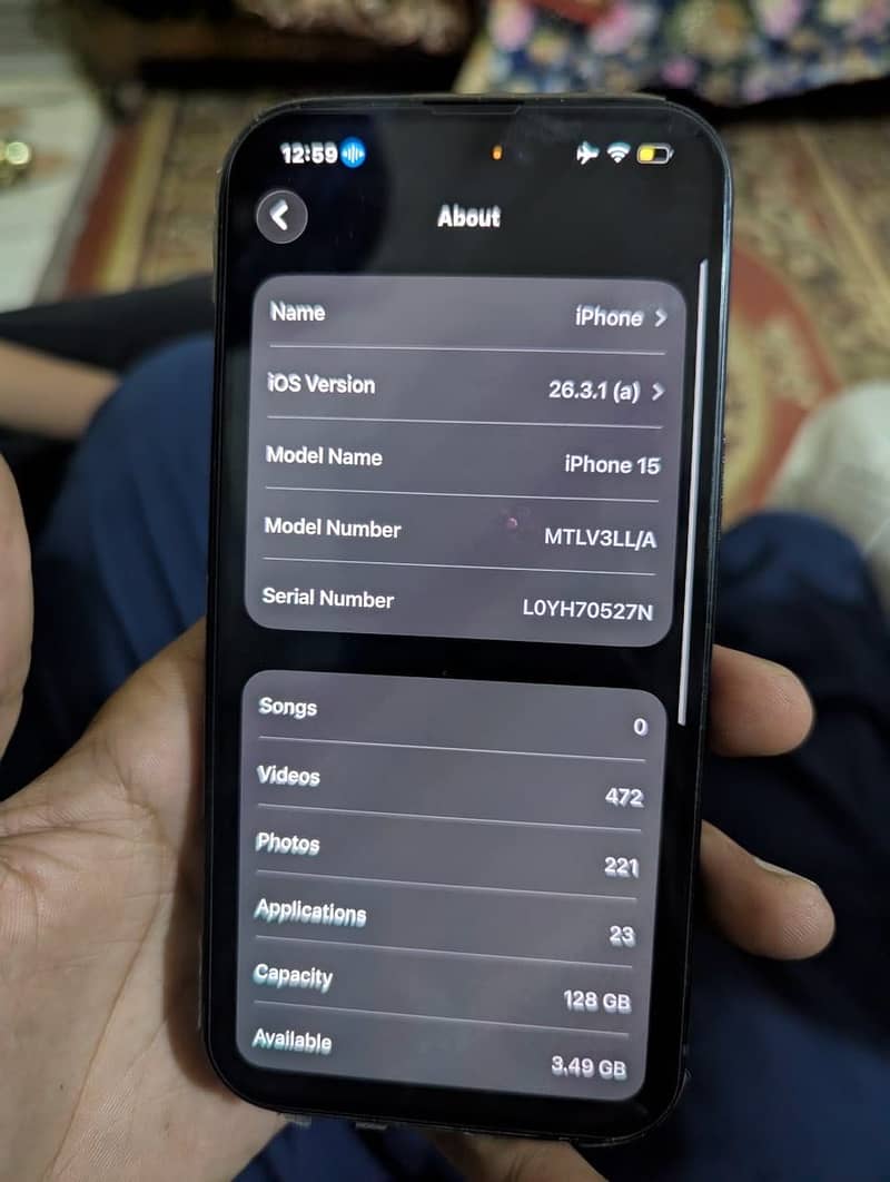 Apple iPhone 15 5