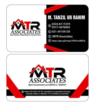 Open Plot Available For Sale 240 Sq, Yds Residential Plot By MTR Associates