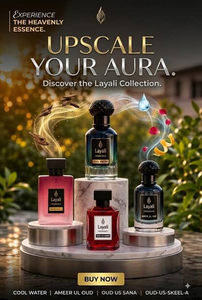 layali fragrance 50ml 30 ml or testers delivery all over the Pakistan