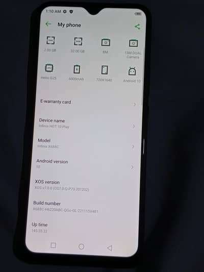 Infinix Hot 10 Play 32GB Urgent Sale Please