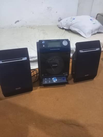 Philips Original Hi-Fi Sound System with Speakers |AUX,USB &CD support