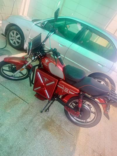 electric bike 1 charge 340km