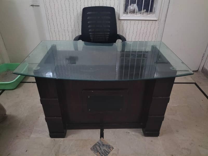 study/office table  adjustable chair 2