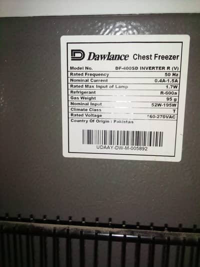 Defreezer