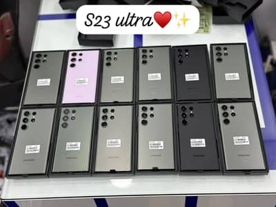 Samsung s23 ultra complete box official approved