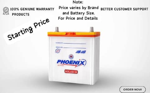 Whatsapp 03278426289 Phoenix Car Battery - Exchange Available Clifton