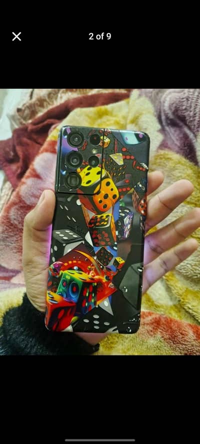 Samsung Mobile S21 Ultra non pta 12gb ram 128gb memory