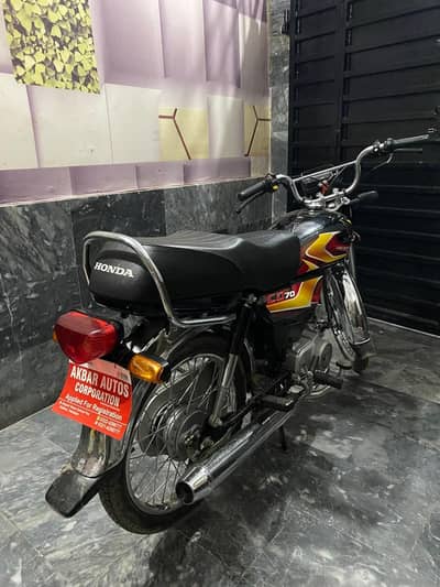 Honda cd 70 model 26 contact 03094825818