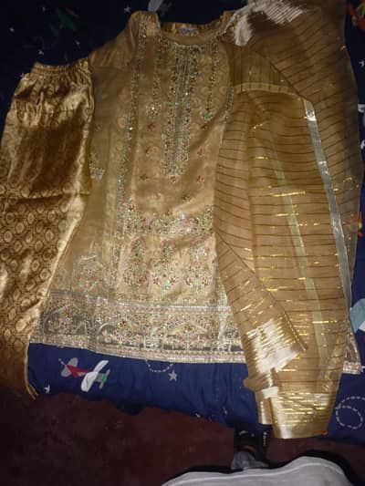 SIMPLE WORKED DRESS