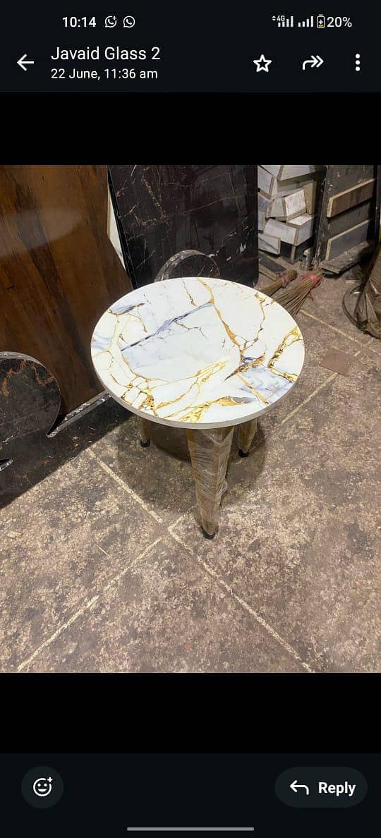 center table 12