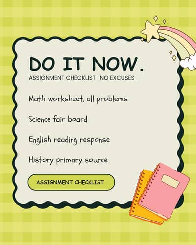 neat handwriting notes for service school college students