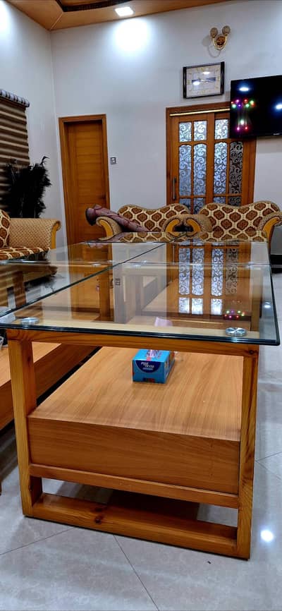 dining and center table