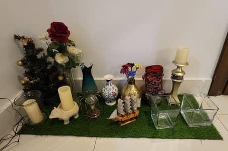 Assorted Home Decor Items and Decorative Pieces