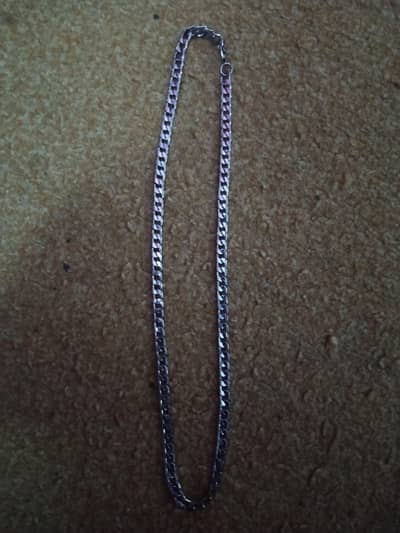 Silver chain available for sale
