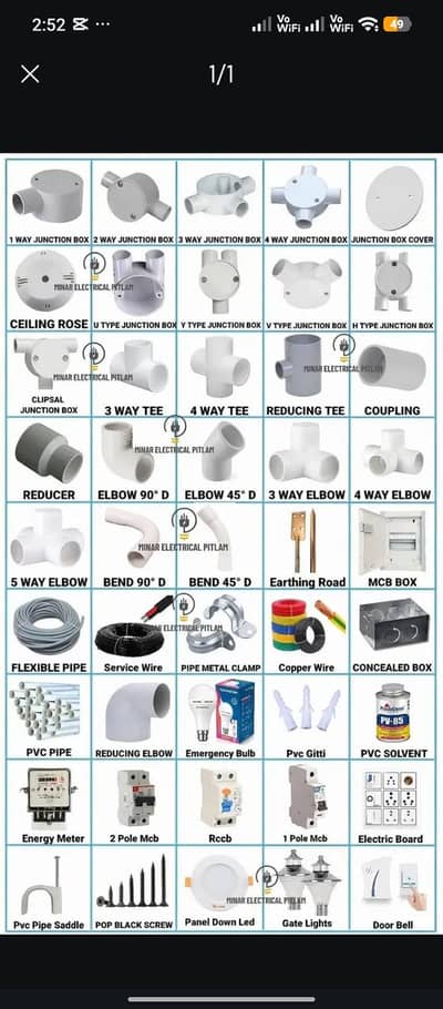 Electrician phone03107686234