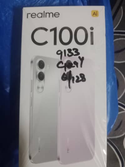 Realme c100i 6+6-128