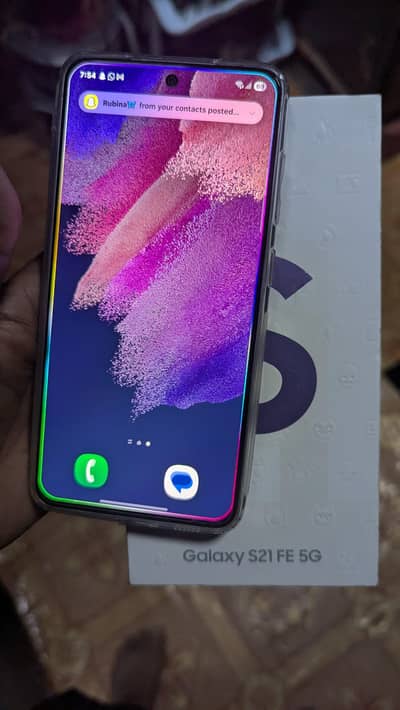 Samsung Mobile S21 FE 5G non PTI. . Whatsapp only. . 03182949604