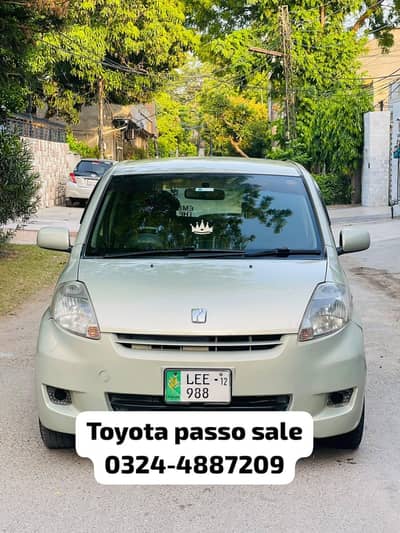 Toyota Passo 2007 model import 2012 rabta 0324-4887209