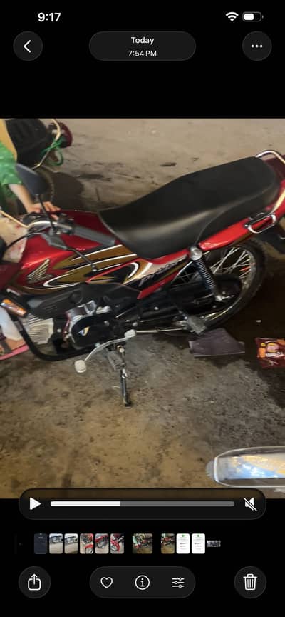 Honda pridor 100cc peshawar registerd
