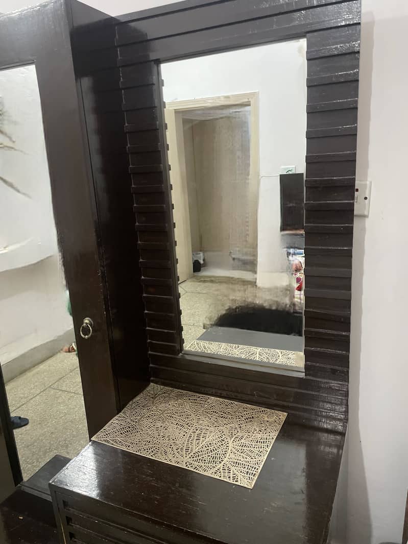 Dressing table and cupboard 1