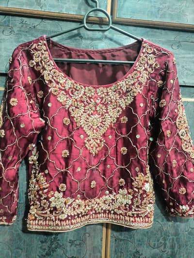 bridal lehnga / bridal dress / weeding lehnga / with free jewelry