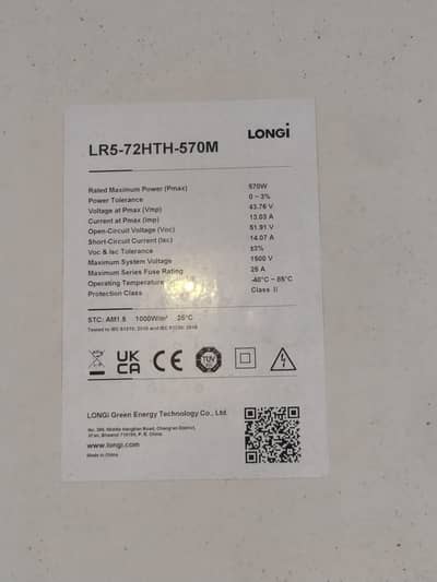 Longi sloar panels