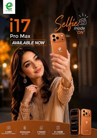 E-Tachii17 pro 4g.  3gb ram , 16gb rom