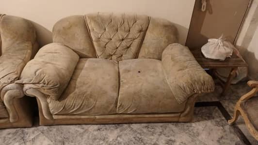 used sofa set with good condition and solid wood pure quality.