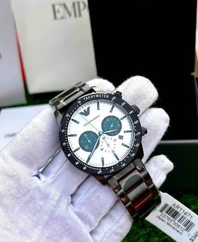 Emporio Armani Mario Chronograph Watch For Men - AR11471 (without box)