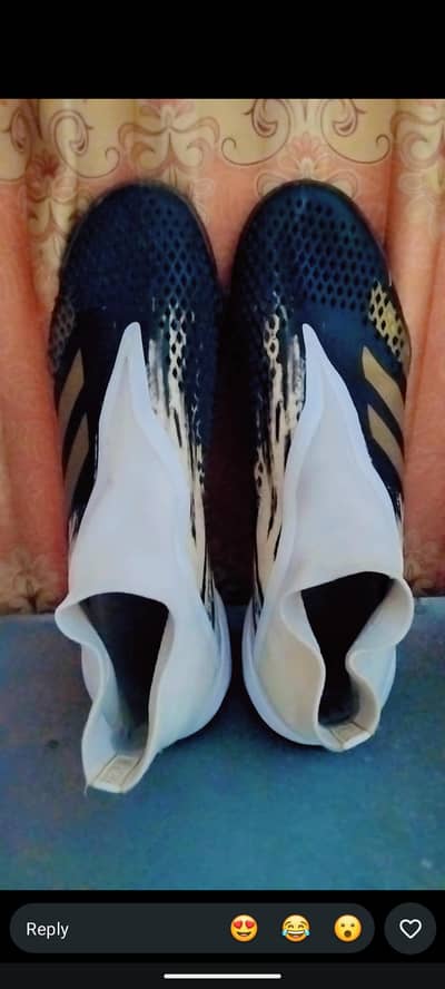 adidas Predator Mutator 20+TF (Cloud White/Gold Metallic/Core Black)