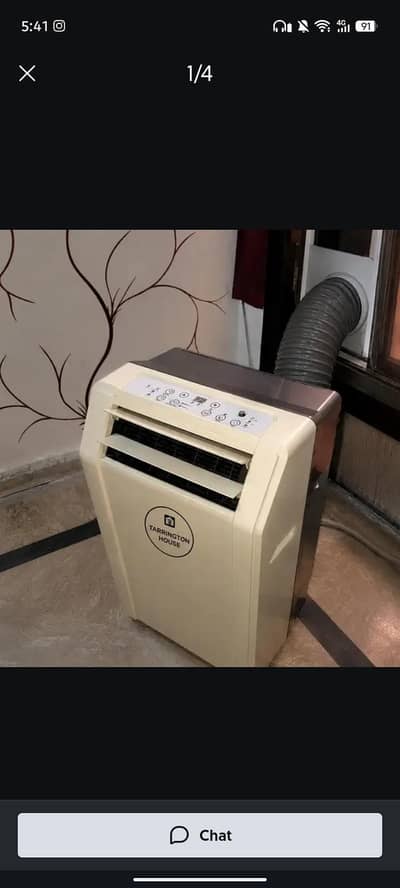 Tarrington-House Portable Ac 0.75 ton R410A original totally.