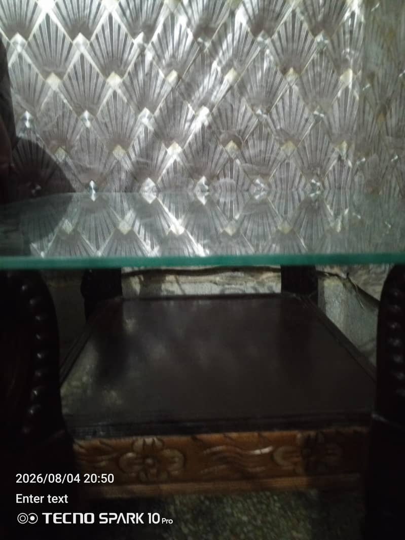 two mirror side tables 3
