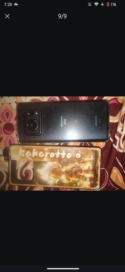 Sharp Aquos R6 ( panel shade on black only ) 12/128