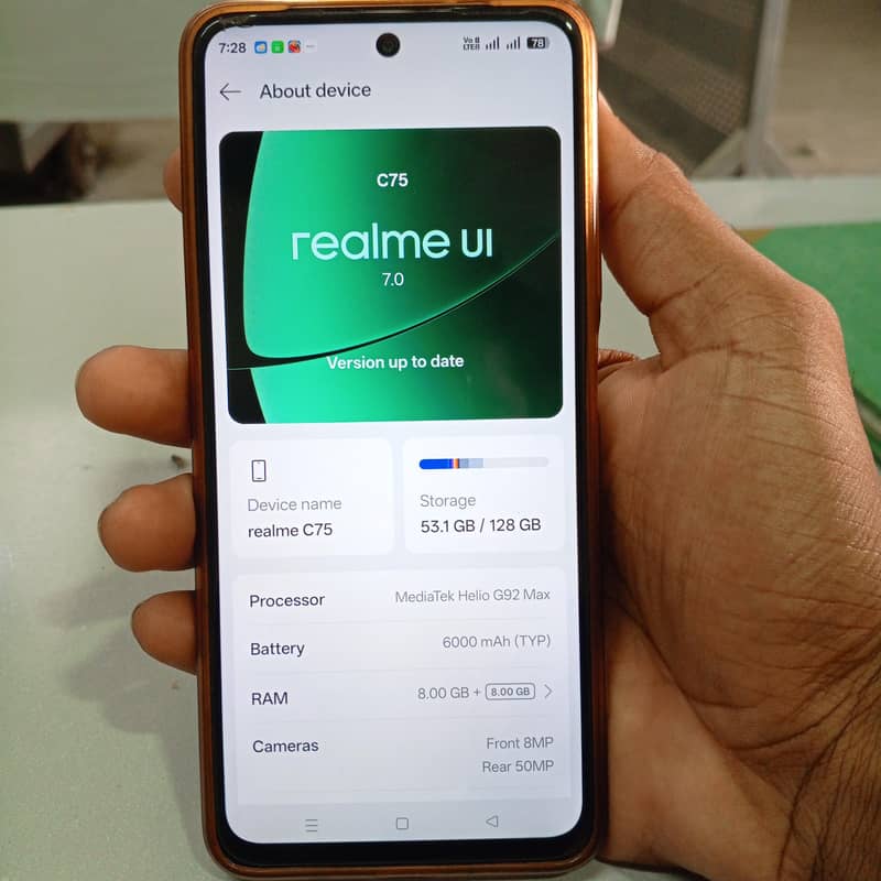 Realme C75 7