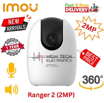 Brand New IMOU RANGER 2|1080P | 2 MP Indoor WIFI