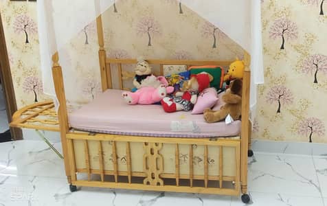 Baby Cot New with matress